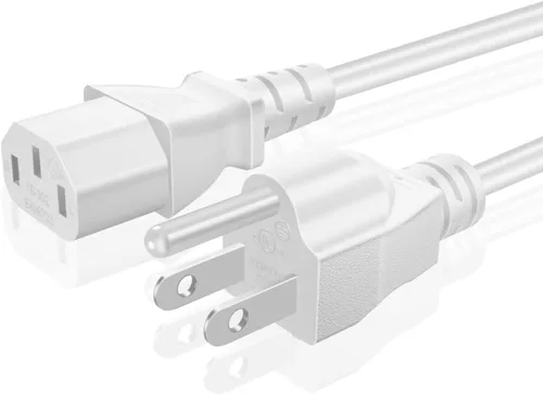 Vista 9 de Cable de alimentación universal TNP - NEMA 5-15P a IEC320C13, cable de alimentación, enchufe conector, negro, CBL_SJT18_3P_C13_3F 18 Awg