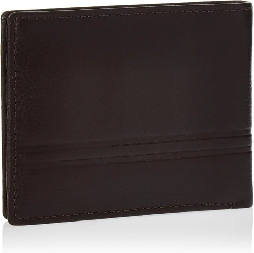 Vista 2 de Fossil Wilder - Billetera de cuero con tapa y espacio para identificación, para hombre, talla única