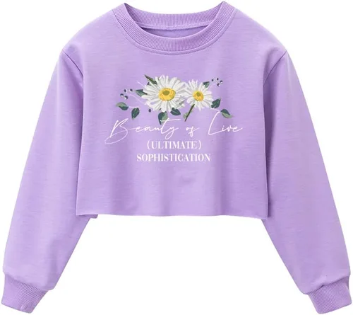 Vista 21 de Camiseta corta para niñas y niños, linda sudadera estética con gráficos de dibujos animados para adolescentes