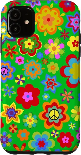 Vista 8 de Bloom Daisy Flower Hippie Flower Power Case for iPhone 17