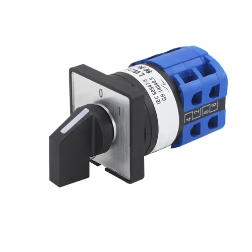 Vista 12 de Interruptor Selector de Cambio Universal, Interruptor de Transferencia de Potencia, 2 Posiciones 4 Terminales, LW26-20 C02/1 440V 20A Motor, Bombas