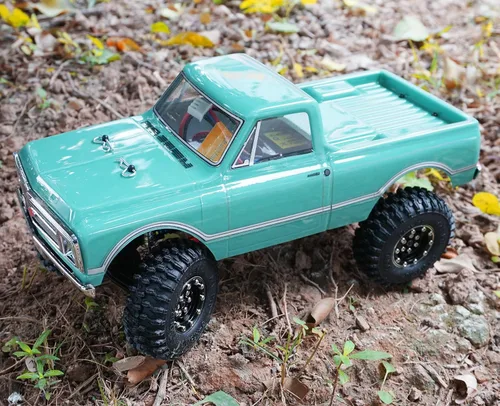 Vista 6 de OGRC 1.0 Neumáticos de oruga súper suaves y pegajosos con espuma de doble etapa 1.0 RC neumáticos para SCX24 Gladiator Bronco C10 JLU Deadbolt B17