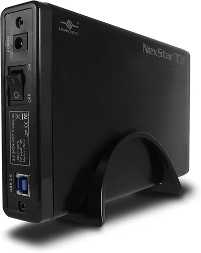 Vista 3 de Vantec NexStar TX 3.5" USB 3.0 Caja para disco duro (NST-328S3-BK), Negro