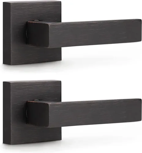 Vista 184 de KNOBWELL - Juego de cerradura con 1 picaporte resistente para puertas de una cara, ideal para puertas interiores reversibles, 0.93 libras