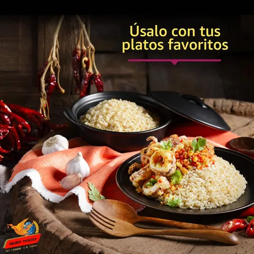 Vista 4 de Golden Phoenix Arroz de jazmín puro (100% jazmín tailandés), 10 libras