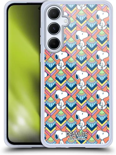 Vista 133 de Head Case Designs Snoopy Deco Dreams - Funda de gel con licencia oficial de Peanuts Blue Pattern [protección de grado militar] compatible con Google