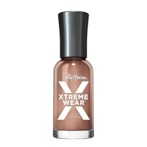 Vista 44 de Sally Hansen Xtreme Wear Esmalte de uñas sin rayas, acabado brillante, duradero, resistente a las astillas, transparente, color de uñas plateado 130