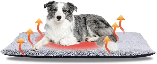Vista 14 de AIO Cama térmica para gatos, cama autocalentable para mascotas, almohadilla térmica avanzada extra cálida para mascotas al aire libre con funda