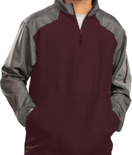 Vista 9 de Holloway Raider Chaqueta Pullover Cage - Resistente a la intemperie, ultraligera, cremallera de un cuarto, bolsillo en la manga - Para exteriores