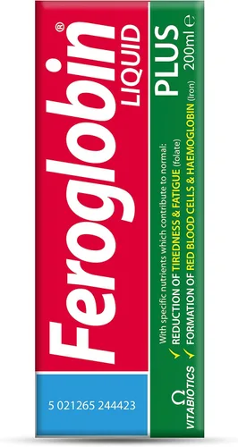 Vista 4 de Vitabiotics Feroglobin 6.8 fl oz Plus Líquido