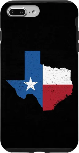 Vista 12 de Funda para iPhone 17 con la bandera del estado de Texas, diseño vintage de Texas, Estados Unidos