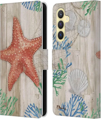 Vista 19 de Head Case Designs Funda de piel con licencia oficial de Paul Brent Agate Mermaid Coastal compatible con Samsung Galaxy S23 FE 5G