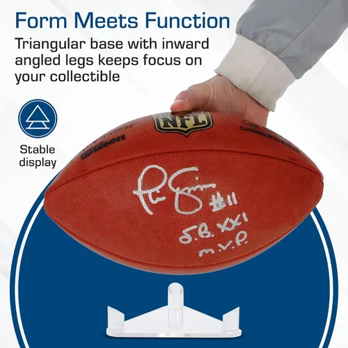 Vista 4 de BCW Acrylic Ball Stand, 1 Pack Anti-Slip Design for Basketball, Football, and Soccer Ball Display