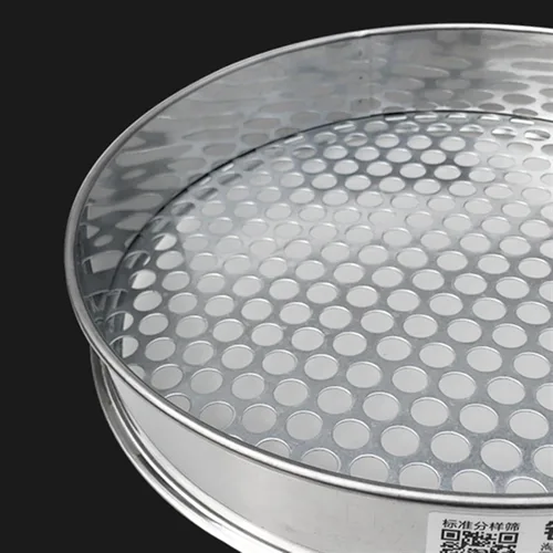 Vista 5 de Fine Mesh Sieve, 304 Stainless Steel Mesh Sieve 1-50 mm Hole Kitchen Baking Food Bean Filter Screen(Hole Diameter 1 mm,10 cm Diameter)