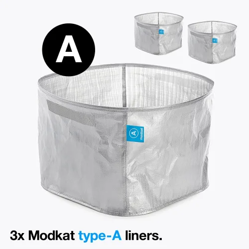 Vista 3 de Modkat® Fundas para caja de arena (paquete de 3) - Tipo de funda A