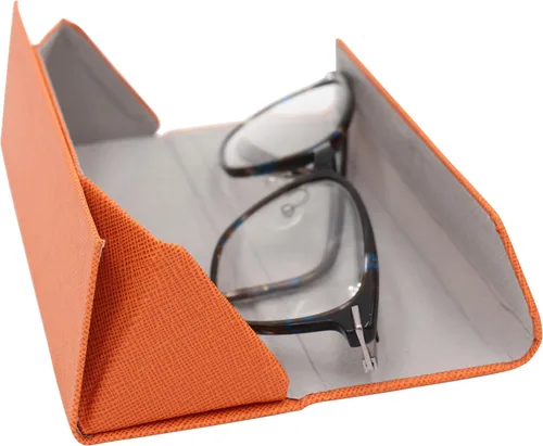 Vista 92 de Real Sic Funda para lentes de sol para hombres y mujeres, soporte magnético plegable para lentes de sol, inspirado en el color sólido