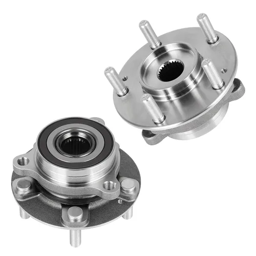 Vista 104 de Detroit Axle - 2.2L Bujes de rodamiento de rueda delanteros de 2 piezas para Honda Accord 90-97, 97 Acura CL, 2 rodamientos de ruedas y conjunto
