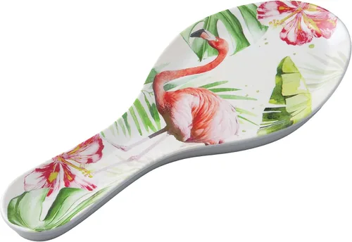 Vista 14 de UP Bird of Paradise - Soporte para cuchara de melamina, soporte para cuchara de cocina para estufa, encimera de cocina y mesa de comedor, 9.625 Ave