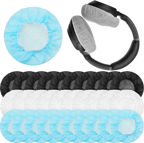 Vista 11 de Cubiertas desechables para auriculares, color negro, S-2.6 in, 300 piezas