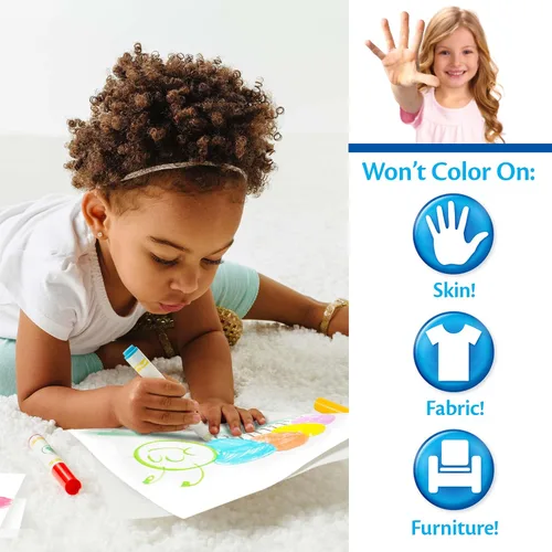 Vista 3 de Crayola - Cuaderno para colorear Pistas de Blue, Color Wonder