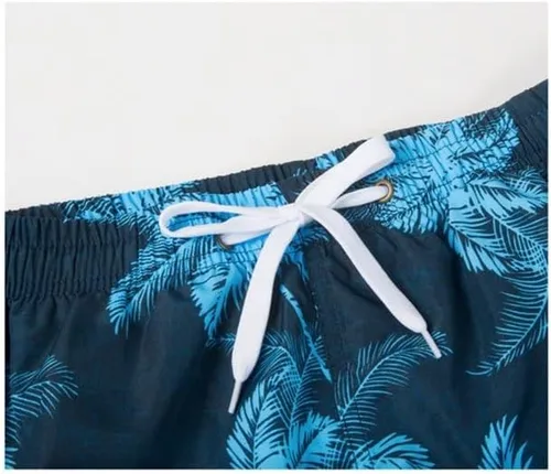 Vista 6 de Tisoloow Traje de baño para hombre, de secado rápido, para playa, con forro de malla y bolsillos