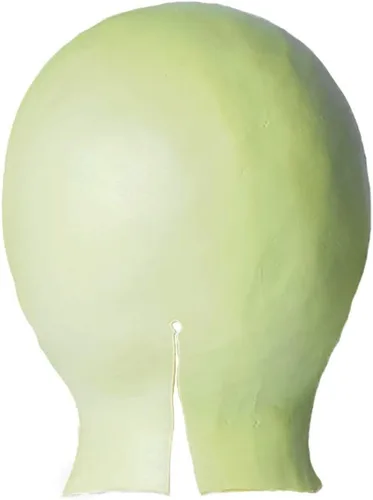 Vista 3 de EraSpooky Alien Máscara de Halloween Cabeza Completa de Látex