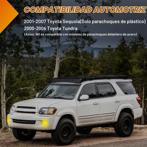 Vista 7 de Nilight Conjunto de luces antiniebla Compatible con 2001 2002 2003 2004 2005 2006 2007 Toyota Sequoia 2000-2006 Tundra