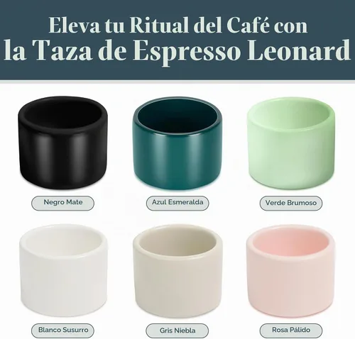 Vista 3 de Folk Ceramics Leonard - Tazas de café expreso de cerámica, color azul esmeralda, 3 onzas, juego de 2