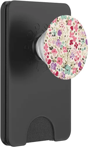 Vista 8 de Pretty Mix Flowers PopSockets intercambiables PopGrip