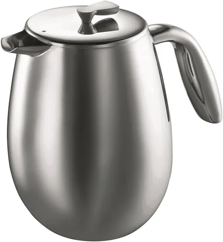 Vista 10 de Cafetera de prensa térmica Columbia para tazas de 6 oz de acero inoxidable, Plateado