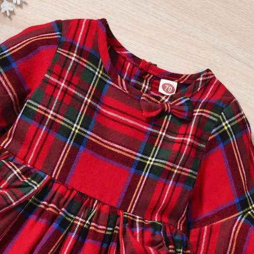 Vista 4 de Conjunto de 2 camisetas de manga con volantes y pantalones para niña
