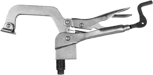 Vista 5 de BuildPro Inserta - Alicates, inserción de ∅5/8", profundidad de garganta de 2", apertura de 2-3/8", abrazadera montada en mesa, manija de manivela