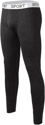 Vista 4 de Long Johns - Ropa interior térmica para hombre, con forro polar, capa base para clima frío, conjunto de ropa interior térmica para hombre, forro