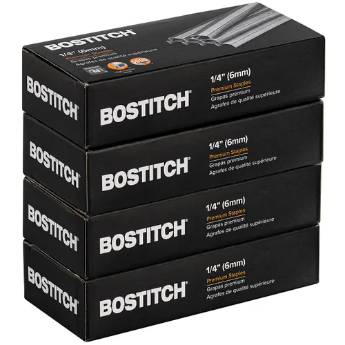 Vista 2 de Bostitch B8 Grapas PowerCrown de 1/4 de pulgada - Paquete de 20,000