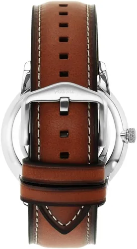 Vista 4 de Fossil Neutra Reloj cronógrafo para hombre con pulsera de acero inoxidable o correa de cuero auténtico
