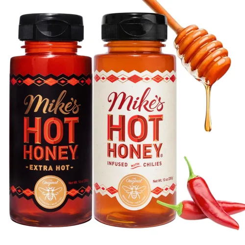 Vista 5 de Mikes Hot Honey - Miel extra caliente, 12 onzas