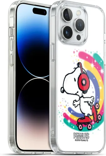 Vista 209 de Head Case Designs Funda de gel con licencia oficial de Peanuts Beach Surf Snoopy Boardwalk Airbrush [protección de grado militar] compatible