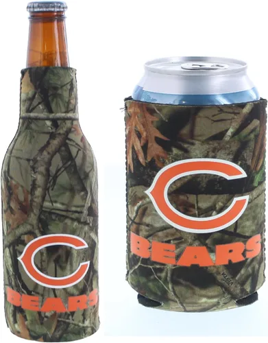 Vista 46 de Soporte aislante para latas y botellas de fútbol americano enfriador de bebidas Huggie (Nueva Orleans (Saints) - Negro) Nueva Orleans (Santos)