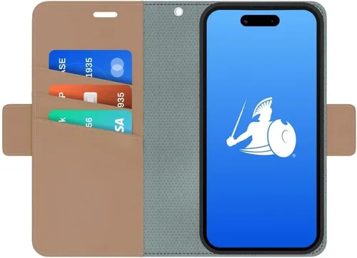Vista 9 de DefenderShield Protección EMF y 5G Anti Radiación Compatible con iPhone 14 - Bloqueo RFID EMF Shield Funda Monedero Desmontable con Cierre Magnético