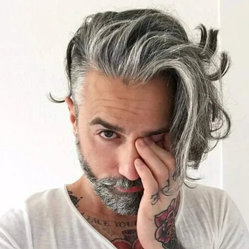 Vista 9 de Voloria Swiss Full Lace Toupee Europeo Real Cabello Humano Reemplazo para Hombres Hairpiece #18 Rubio Ceniza Marrón