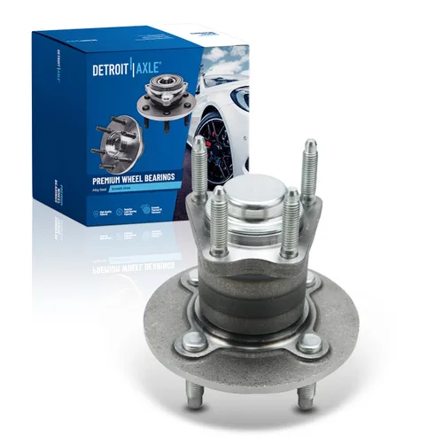 Vista 96 de Detroit Axle - Cojinete de rueda delantera para Honda Civic Chevy Aveo5 Spark Pontiac Lemans Pontiac G3 Wave Optima Suzuki Swift+ VW Jetta Rabbit
