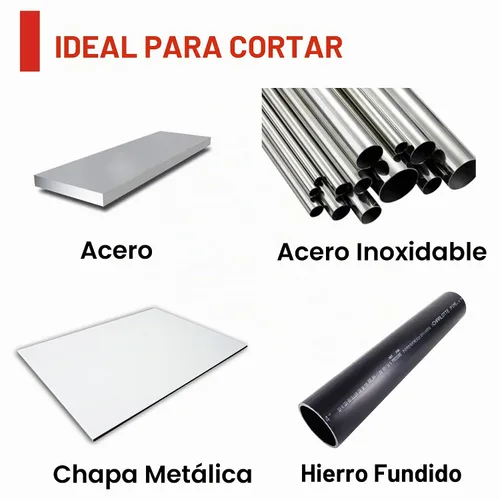 Vista 3 de Rueda de corte de 14 pulgadas, corte suave de precisión, hojas de sierra abrasivas, óxido de aluminio, rueda de corte de metal, rueda de sierra