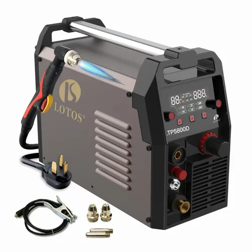 Vista 11 de LOTOS LTP5000D Cortador de plasma, actualización 2024 de 5/8" 16 mm corte limpio 3/4" 20 mm corte de separación 50A sin arco piloto plasma metal