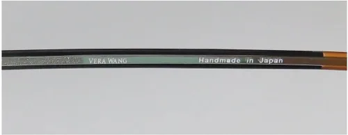 Vista 7 de Vera Wang V134 - Gafas ovaladas de aro completo para mujer (47-17-136, negrocaramelo)