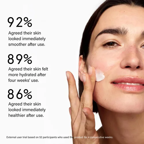 Vista 3 de Beauty Pie Super Healthy Skin Daily Moisture Lotion, 6.8 fl oz (6.7 fl oz) – Crema hidratante ligera y sin fragancia con ácido hialurónico, péptidos