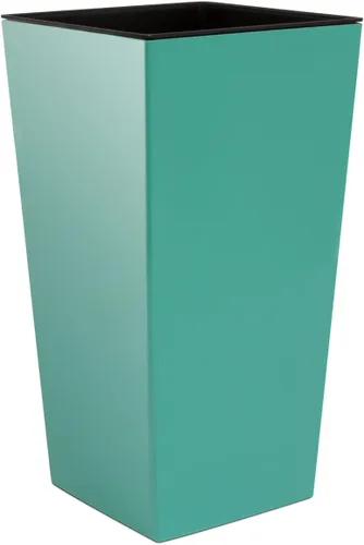 Vista 40 de Prosper Plast DURS125-S433 Urbi - Maceta cuadrada (5.0 x 5.0 x 7.9 in), color gris