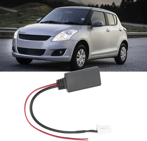 Vista 7 de Fydun Adaptador de cable auxiliar de audio para Swift Vitara Jimny 5.0 módulo de música MP3 AUX en adaptador de cable