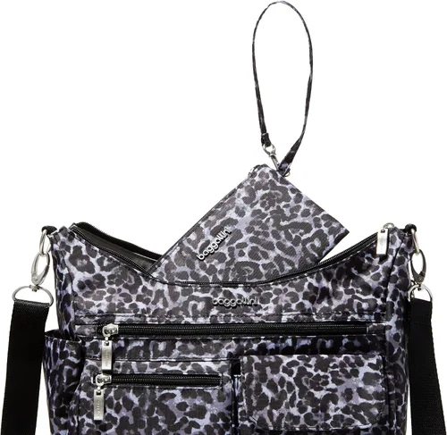 Vista 79 de Baggallini Modern Everywhere Crossbody Women 11x9x4.5 RFID Hobo Bag