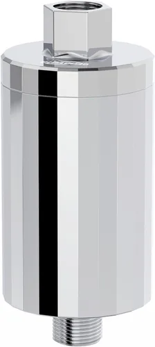 Vista 9 de Filtro de cabezal de ducha All Metal: filtro de ducha KDF 55 con vitamina C E y A para agua dura, filtros de agua de ducha universales de alta