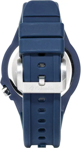 Vista 3 de Columbia Reloj analógico de policarbonato Timing Trailhead, marino, Moderno